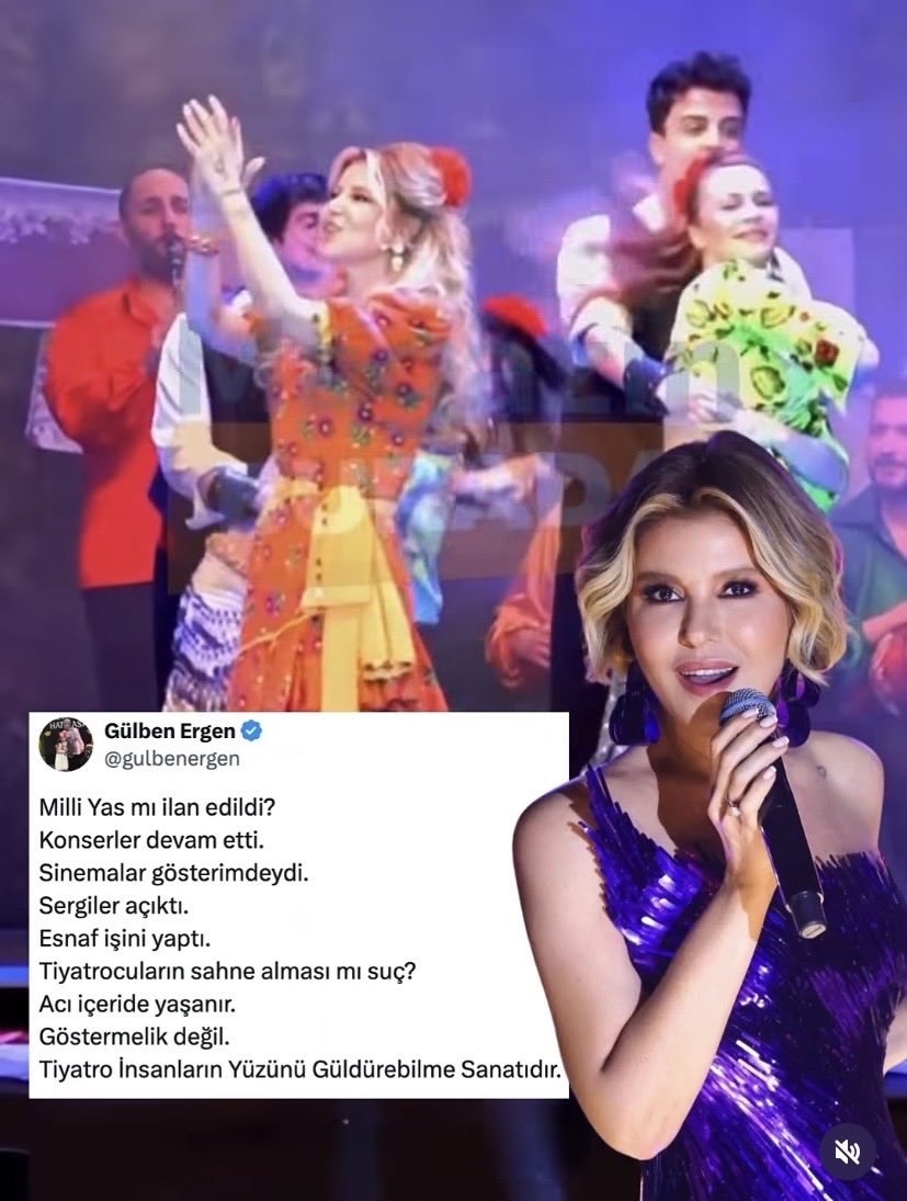 FUATUGUR's tweet photo. Berkin Elvan öldüğünde milli yas ilan edilmiş miydi? Konserler ve sinemalar da iptal edilip kapanmadı.
Sen de o zaman acını içinde yaşayıp programda eğlenceye devam etseydin.
Bu iki yüzlülüğün, her duruma müsait politik tutumun tahammülfersa boyutta Gülben. @gulbenergen 
Yazık. https://t.co/LTBeikPHqh