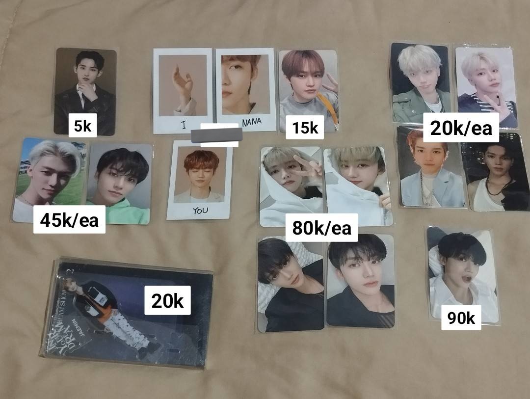 jaeminunna's tweet photo. wts // want to sell

aab pc winwin nctzone, chenle everline, taeyong resonance future ver, taeyong seoul city ver, pola jaemin, standee jaemin tds, pc jaemin narcissism, kihno resonance future ver, kihno resonance departure ver

more cek ALT https://t.co/bwpEMiHBTr