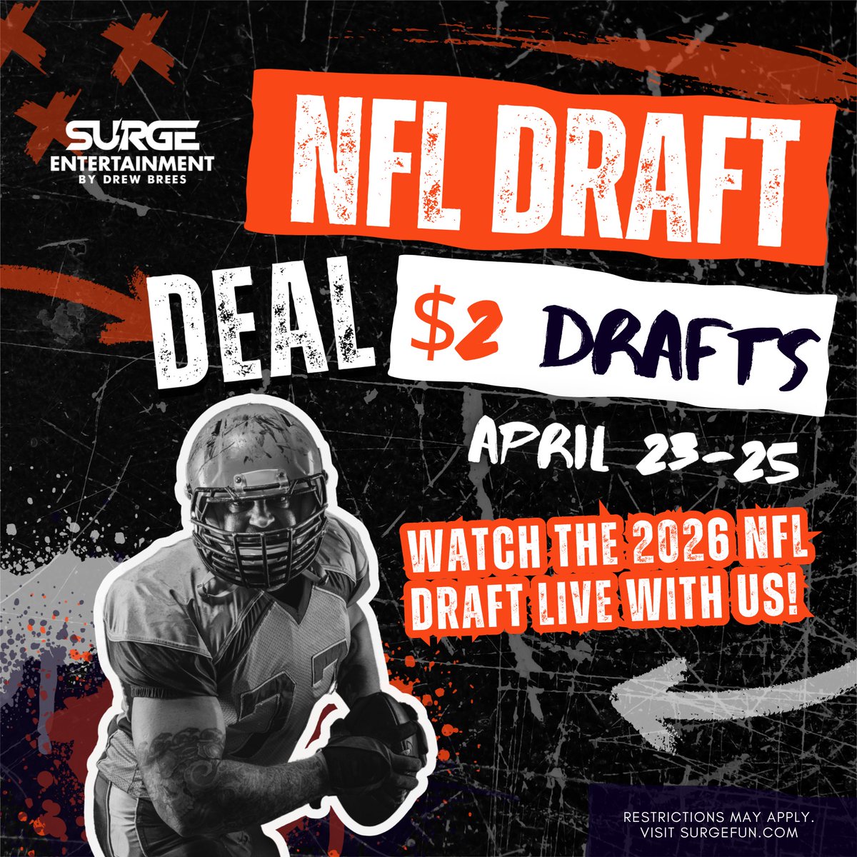 Surge Entertainment by Drew Brees tweet media