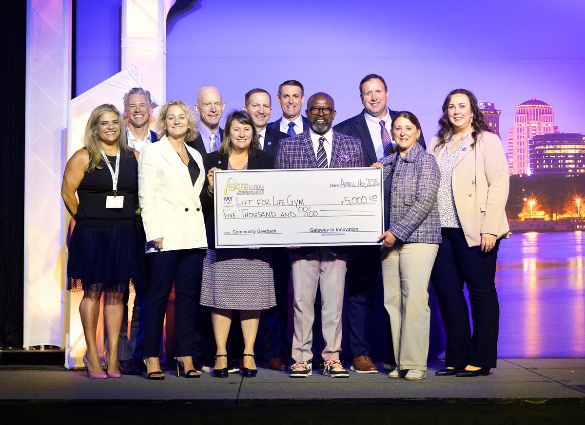Gateway to Innovation is proud to kick off the 2026 Community Giveback with initial support for Cardinals Care and the Lift for Life Gym.

G2I is about connecting tech leader with community impact.

Thank you to our sponsors, attendees, and partners who make this possible.