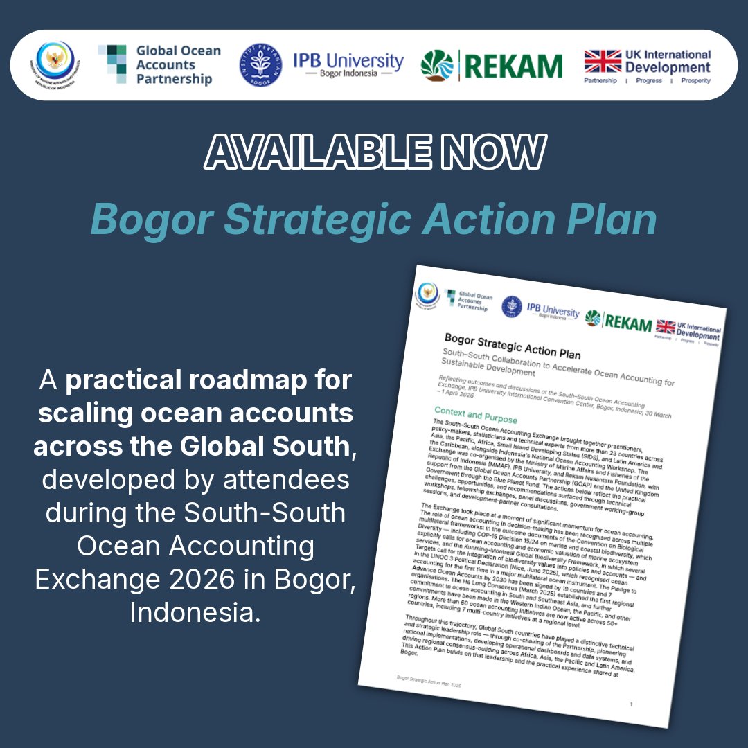 Global Ocean Accounts Partnership (GOAP) tweet media