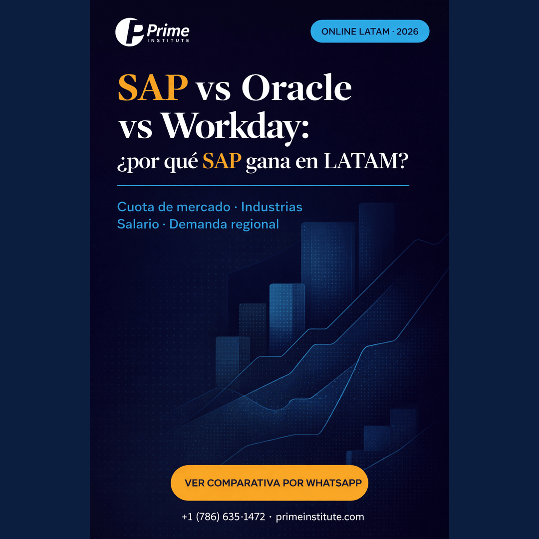 primeinstitute_'s tweet image. 🔍 SAP no es el único ERP del mundo. Pero los números son los números.

📲 "INFO SAP" al WhatsApp +1 (786) 635-1472
#SAP #ConsultorSAP #SAPLATAM