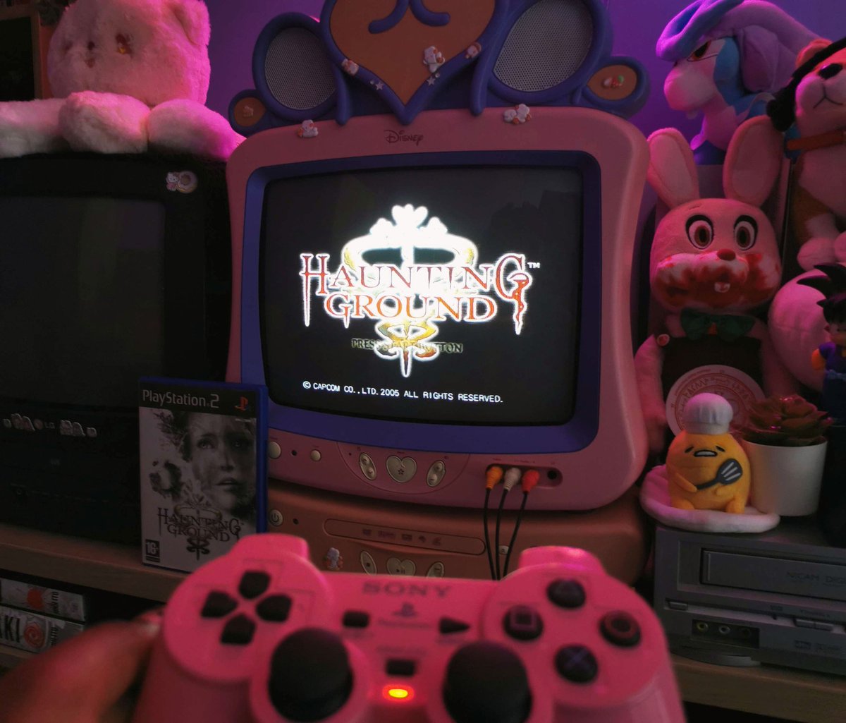 Marzcakez's tweet image. Happy 21st Anniversary to one of my favourite games of all time, Haunting Ground! 🐶🐸🌸
Also known as Demento.

#hauntingground #capcom