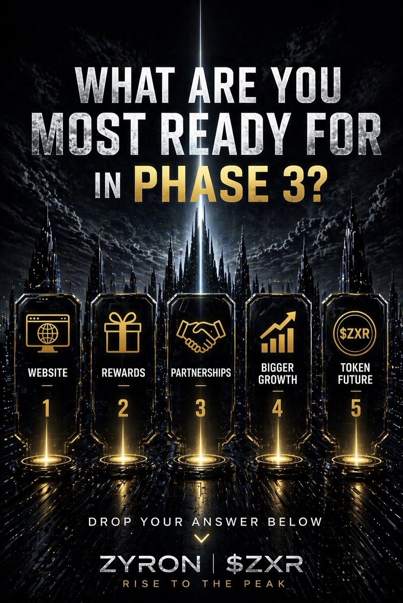 ZYRON | $ZXR tweet media