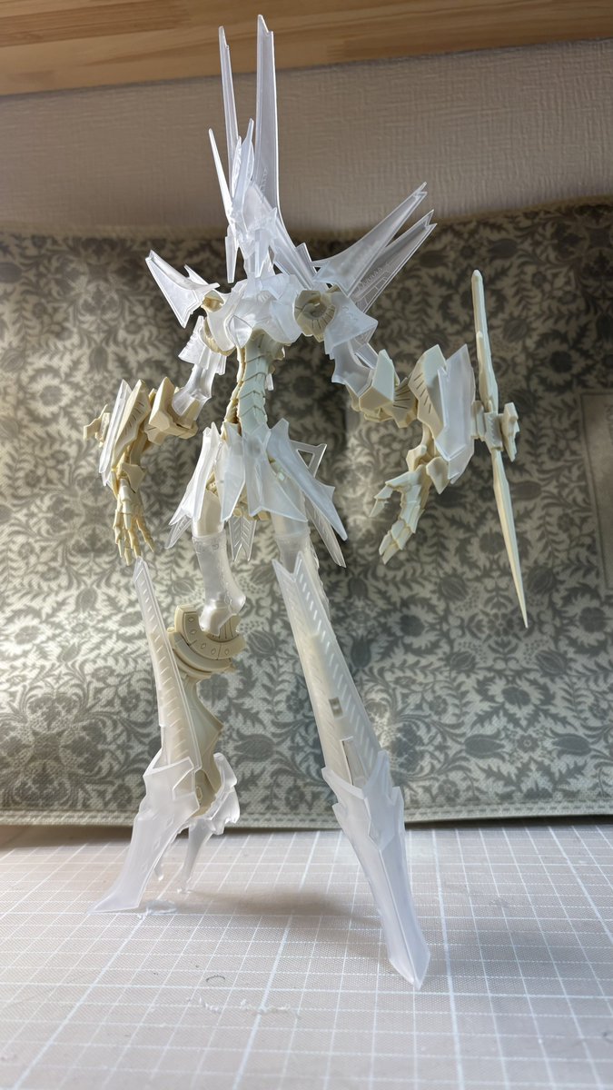 LoveLuckBell's tweet image. ほんとそろそろ撮影考えたい
この段階でガットブロウは収納を選択しました
#FSS_jp 
#DieKAISERIN