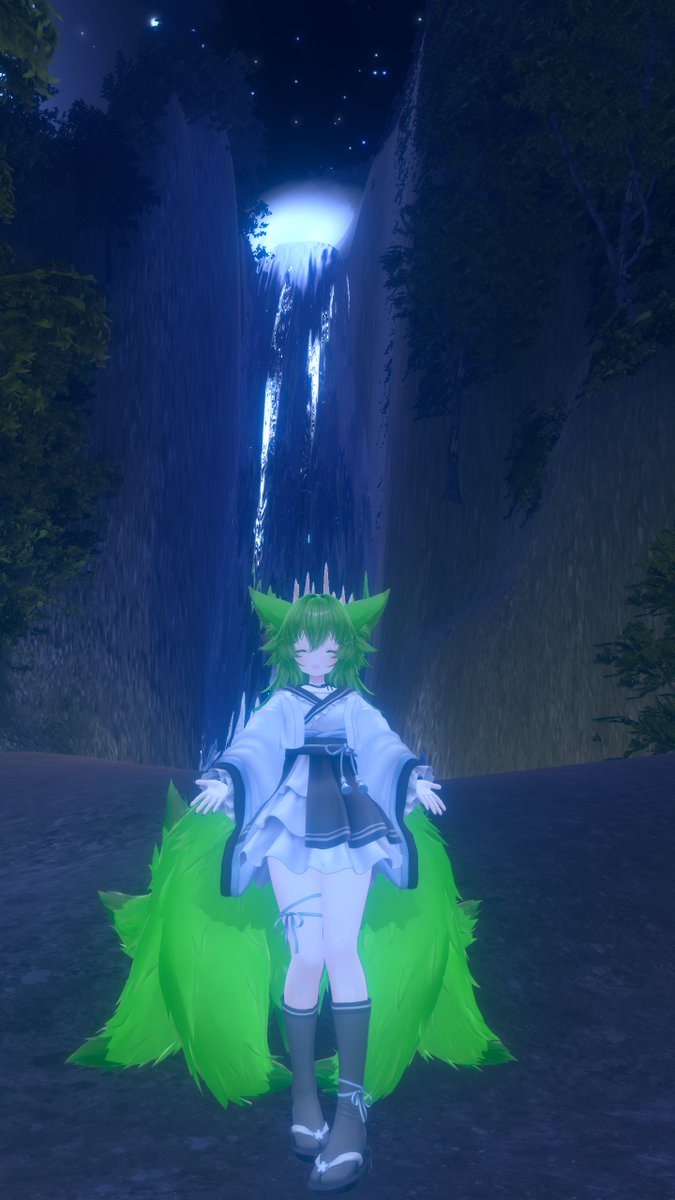 緑狐　VRC:こんこん緑狐 tweet media