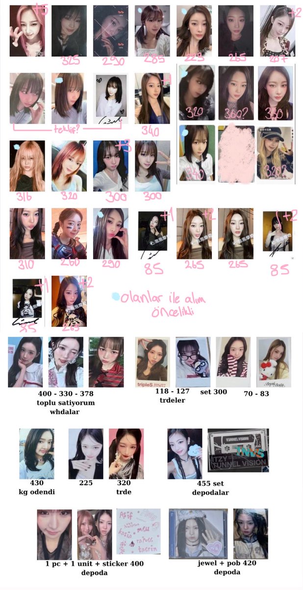 yeonjungirii's tweet photo. yine aciliyetten atmak zorundayim...

random gg / skz satis devir drop !!
- taksit ayirma ve uygdan satabilirim
- ilk 2 sayfa elimde, 3-4 devir
- herhangi bir sorunuz varsa dm atabilirsiniz🙏🩷 https://t.co/BJjVGpQfVN