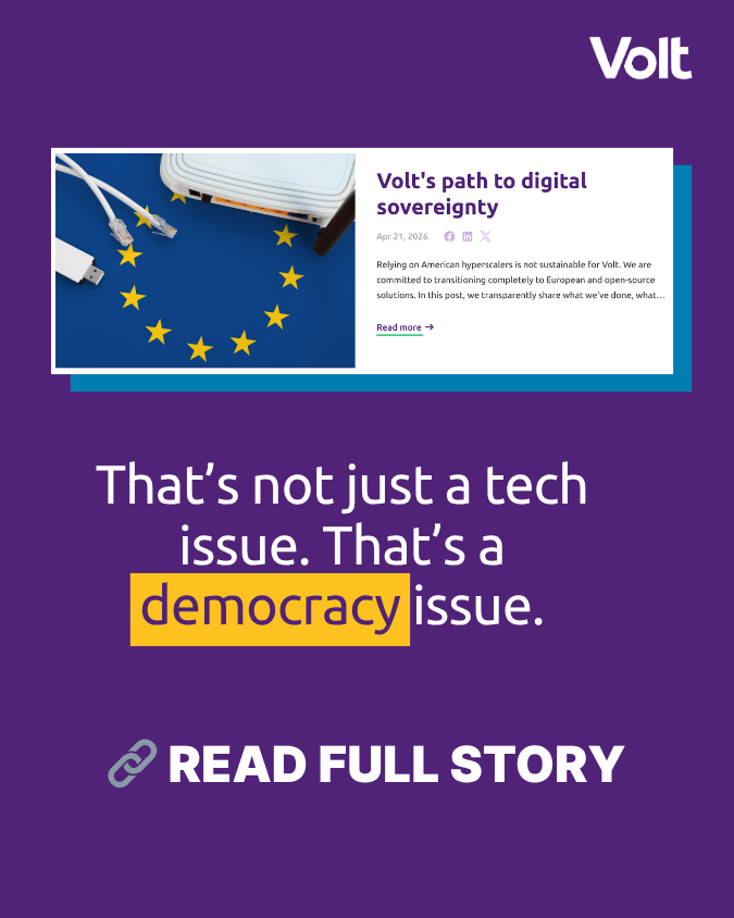 Volt Europa tweet media