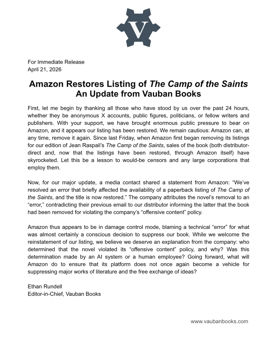 Vauban Books tweet media