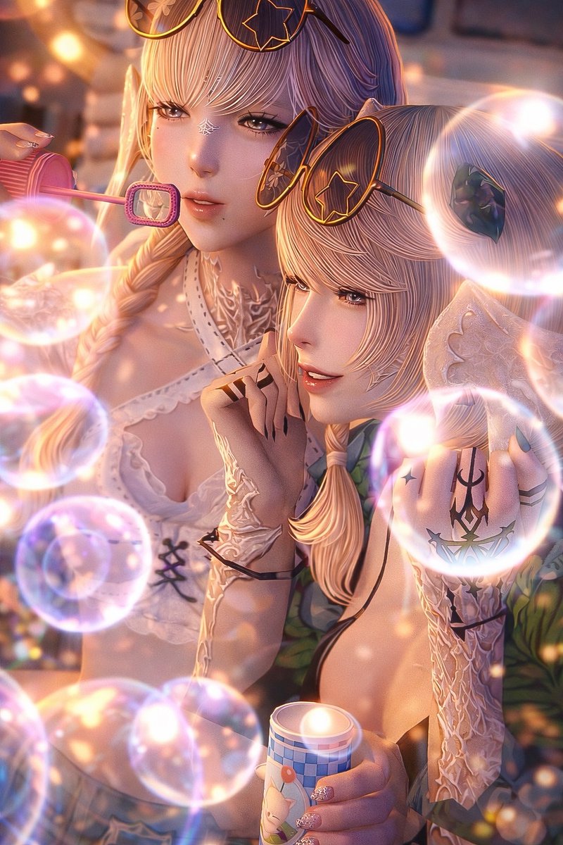 おはようございます𓈒𓏸︎︎︎︎

気合い入って加筆しすぎちゃった🥹🎀♡
 #FF14  #FF14ss  #おはウラ #yymellow
 <a href="/monmonmeowww/">もん</a>