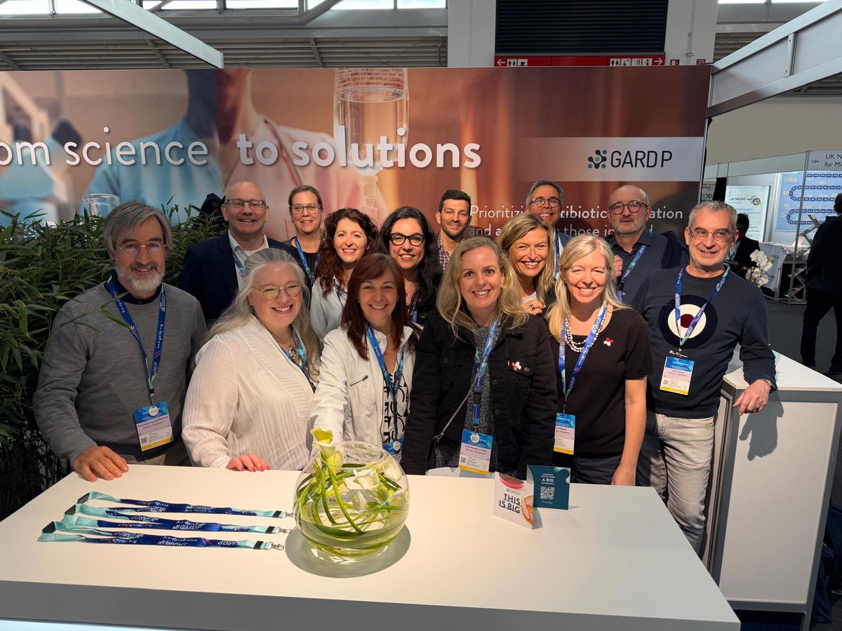 gardp_amr's tweet photo. 👋That’s a wrap on #ESCMIDGlobal
Thank you to everyone who stopped by, shared their thoughts and took the time to engage with our work.
🙏 Good conversations, and plenty to take forward.
@ESCMID https://t.co/no9Gk3ZVvc