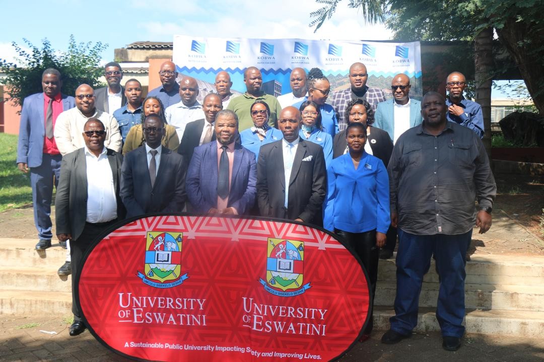 uneswafose's tweet photo. 💧 The University of Eswatini and KOBWA have signed an MoU to strengthen water research, innovation, and student development. A major step for FOSE in expanding field access, industry collaboration, and practical learning opportunities.

#UNESWA #FOSE #KOBWA #WaterResearch https://t.co/J3fofVWuCw