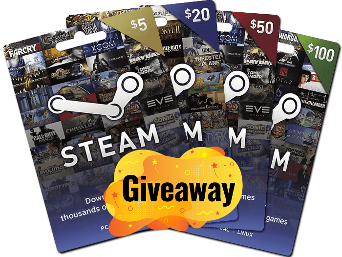SteamGamesPC's tweet image. ⚔️🛒💸"$5 STEAM GIFT CARD"💸 GIVEAWAY
⏰ Ends APRIL 23rd ⏰

How to Win🏆:
1⃣Like &amp;amp; Retweet this Tweet👇
x.com/GamerskyKR/sta…
2⃣♻️Repost &amp;amp;❤️Like 

📧DM me to sponsor a giveaway like this!
#Giveaway #SteamGame #IndieGameDev #Steamworks #SteamWallet #FreeSteamKeys