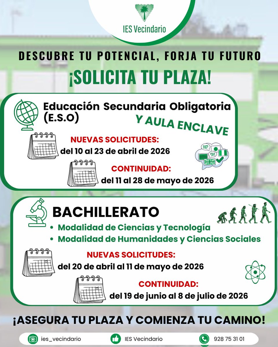 IES Vecindario tweet media