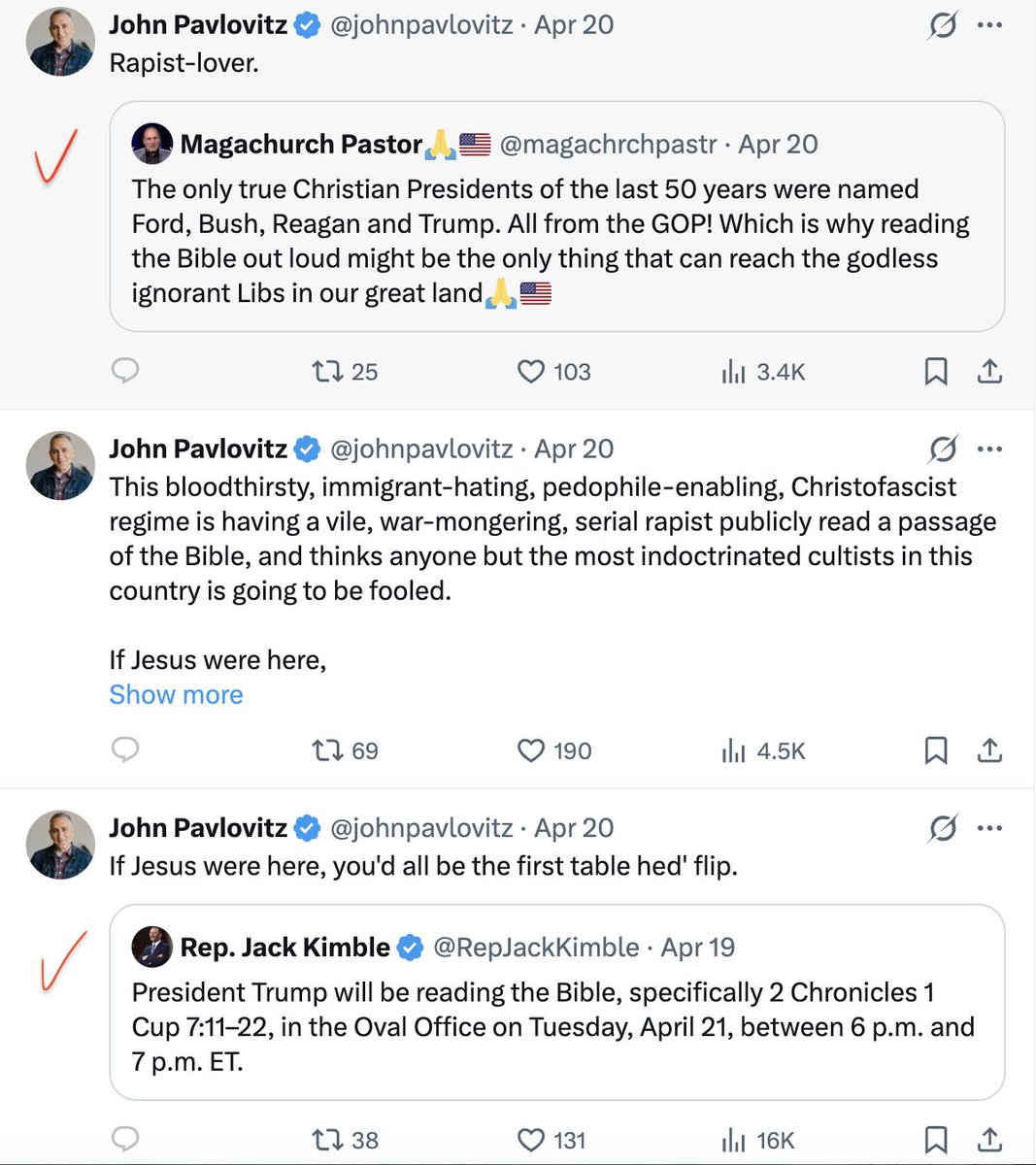 Magachurch Pastor🙏🇺🇸 tweet media