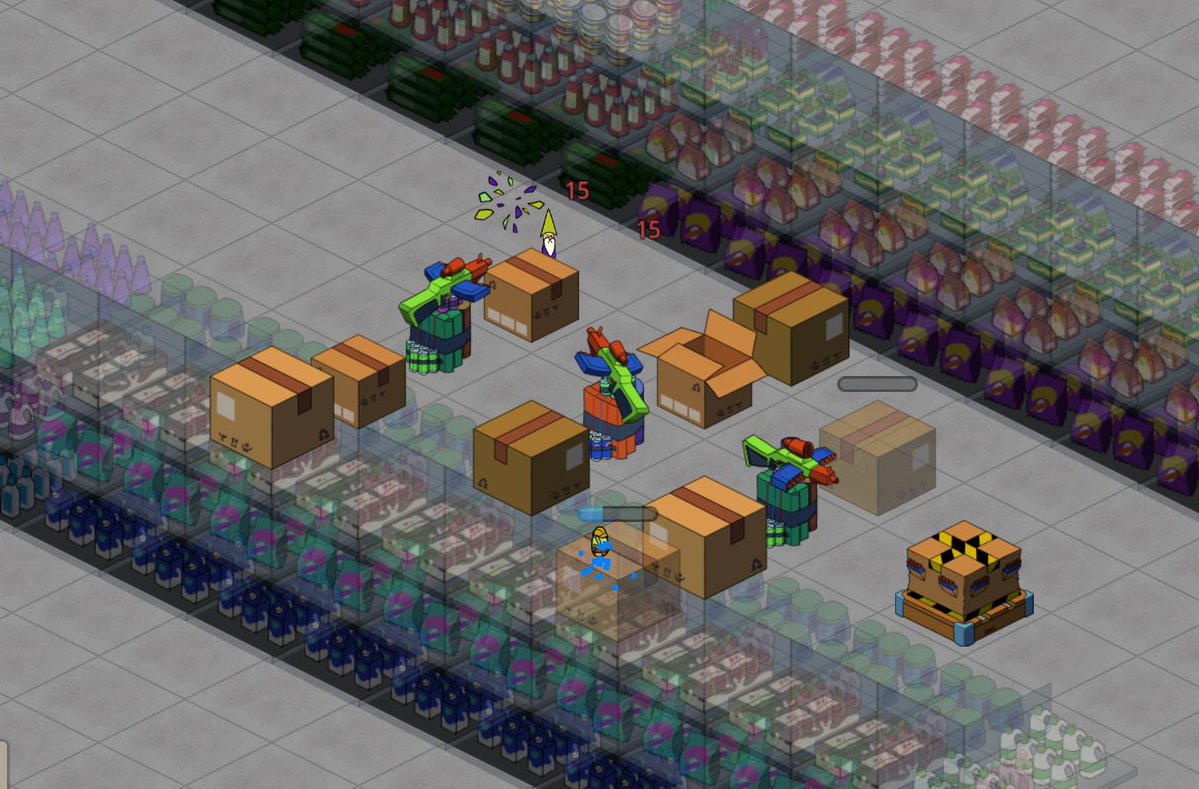 flatfrog_games's tweet image. Gnome down.

One less terracotta menace on the shop floor. The towers did their job. The engineer is already cleaning up the remains.

This is what 70% off looks like when it fights back.

Wishlist Clearance Defence on Steam
store.steampowered.com/app/4387610

#indiedev #towerdefense