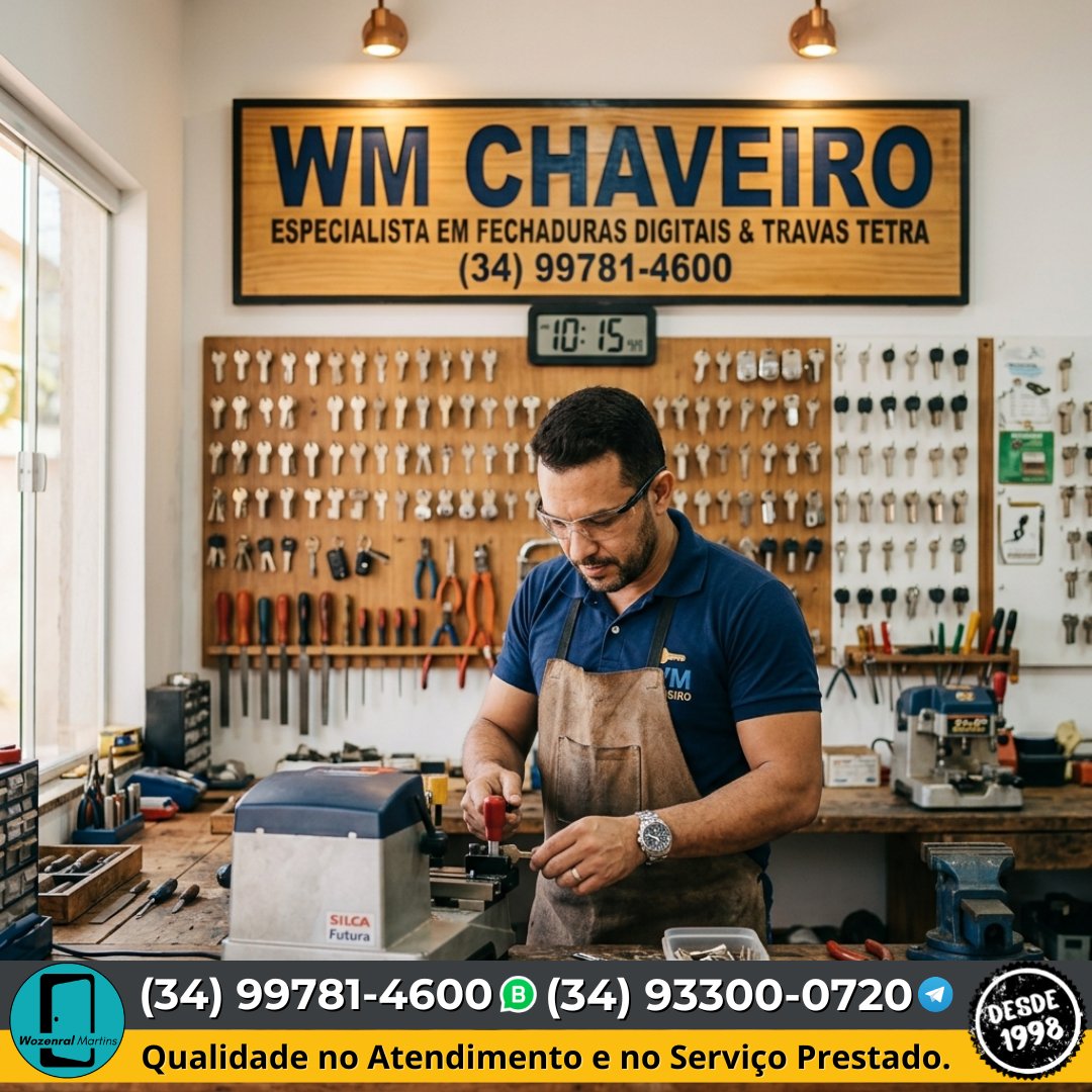 wmchaveiro's tweet photo. Mais que abrir portas, um chaveiro profissional garante a segurança da sua família. 🔐 Evite danos e prejuízos com serviços amadores; confie na técnica e no acabamento de quem entende do assunto! 🛠️

📲 Orçamentos: (34) 99781-4600

#Chaveiro #Segurança #Uberlândia #WMChaveiro https://t.co/aNjQR7BC4b