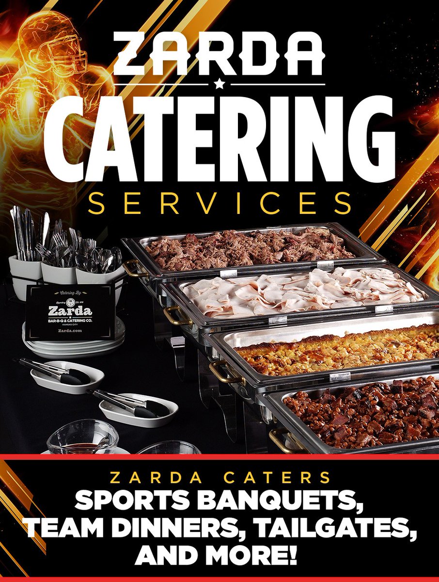 ZardaBBQ's tweet photo. Zarda is KC’s go-to BBQ caterer for any occasion – including graduation, sports banquets, team dinners and more! Celebrate any occasion in effortless style and good taste when you leave the catering to Zarda!      Learn more - https://t.co/sEfq5uFQOZ 

#zarda #kccatering #kcbbq https://t.co/0XT1Ui9QKS