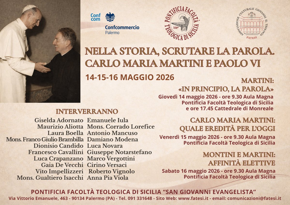 Facoltà Teologica di Sicilia tweet media