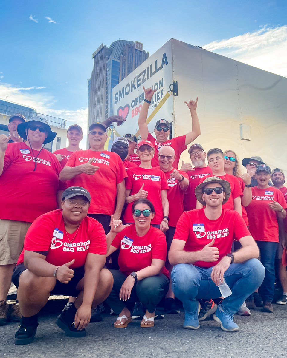 OpBBQRelief's tweet photo. What a weekend in Charlotte! 🔥

We served 1,200 meals at the Carolina BBQ Festival as a proud #BBQforaCause partner. Huge thanks to our volunteers &amp; partners for helping us share our mission to feed communities &amp; honor heroes.

Your support fuels us! 🍖❤️ #CarolinaBBQFestival https://t.co/YvFMFw5PdE