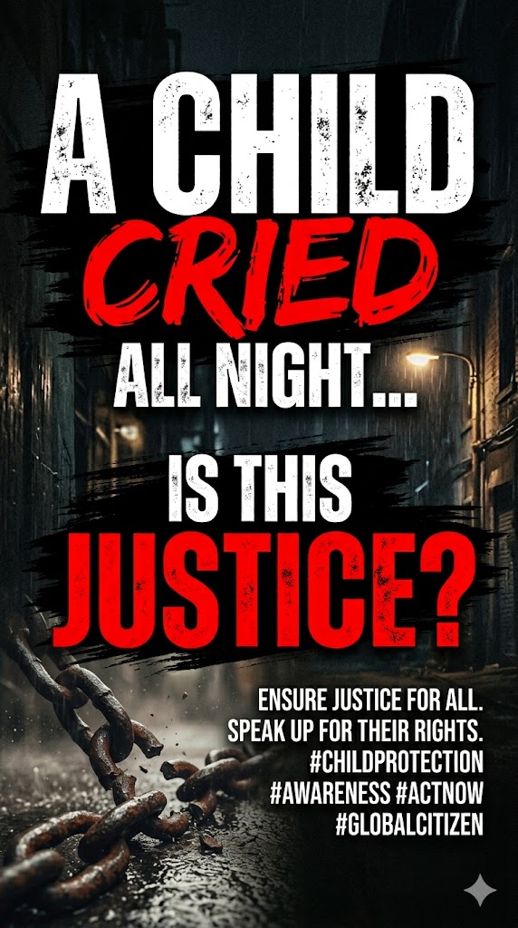 A child cried all night in a government home after being taken from his father.
No proper food. No proper bedding.
Is this how we treat minors in state care?
#JusticeForChild