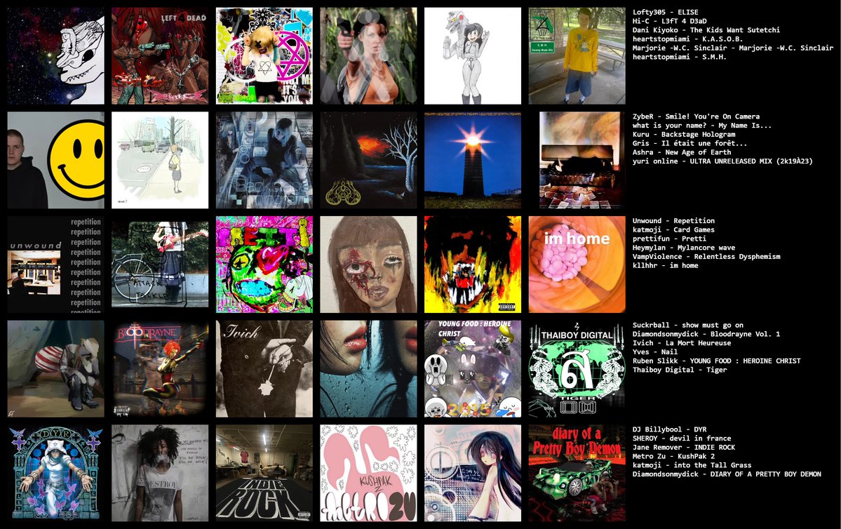 NeryumH's tweet image. #week jcrois j'ai rarement écouté autant de trucs biens que ce soit en fl ou non