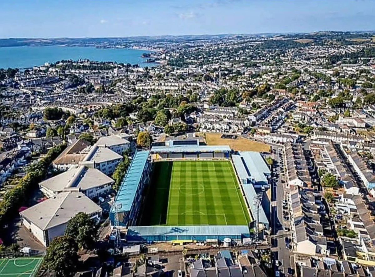 prouddevonian's tweet image. Plainmoor .... The home of Torquay United

Might not be the best football team in the world, but not a bad place to play #lovewhereyoulive #Torbay #Devon