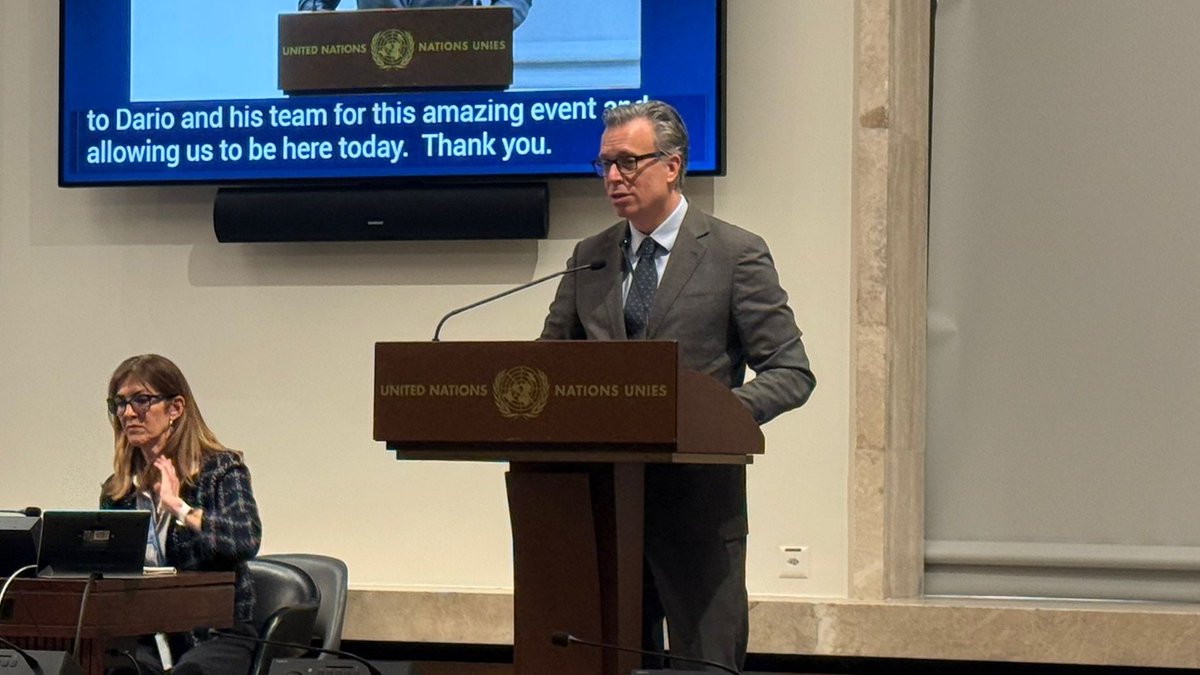 GENetwork's tweet image. "#SDG7 is about energy security and affordability."

In closing, Dario Liguti of @UNECE stresses we must embrace the energy trilemma of sustainability, security &amp;amp; affordability in a smart way, moving away from the siloed approach towards increased cooperation.