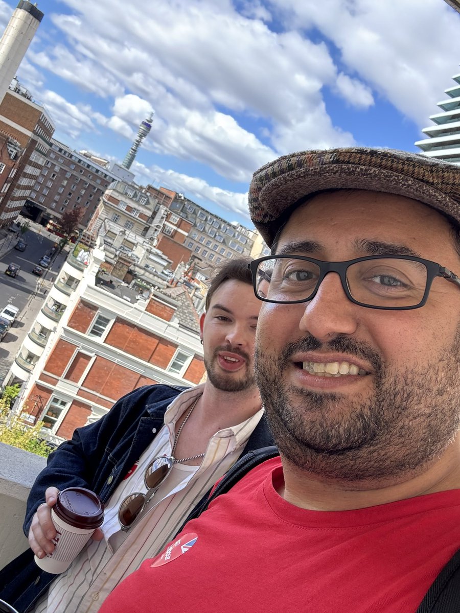 RishiMadlani's tweet image. Brilliant day campaigning in Bloomsbury yesterday - great conversations on the doorstep &amp;amp; real support for an ‘outstanding’ council (on 3 fronts!) &amp;amp; our hard-working @CamdenLabour councillors #OnYourSide

Extra proud of my other half for getting stuck in all day 🫶🏾🌹#Lucky
