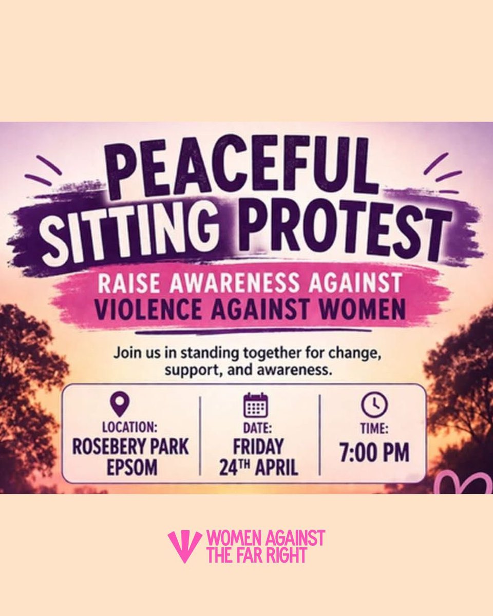 AntiRacismDay's tweet photo. Fantastic response to the violence &amp; scapegoating by the far right in Epsom. 

The far right thugs out on the streets of the town last night care nothing for the women who are the victims of violence. 

Time to show our unity &amp; solidarity. https://t.co/kMyxk2qb2B