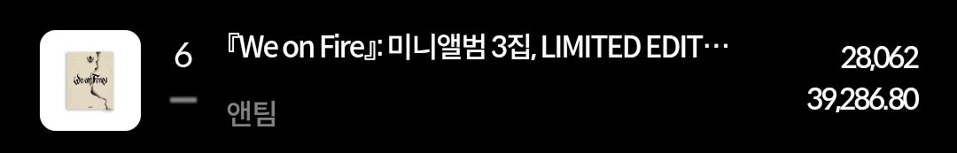 hokulanis2's tweet image. HanteoChartランキング　1位
We on Fire
1090261枚
#WeonFire　#앤팀
#andTEAM_log
x.com/i/status/20466…