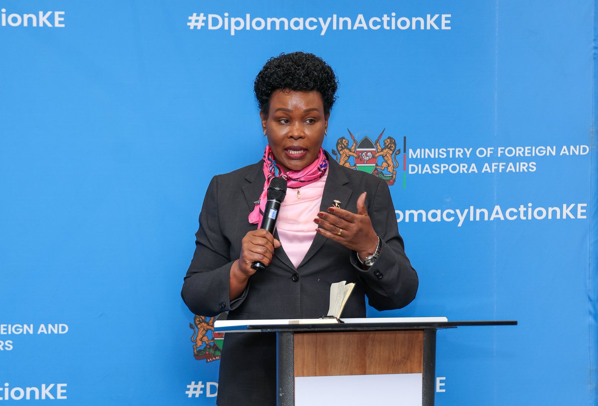 State Department for Foreign Affairs | Kenya tweet media