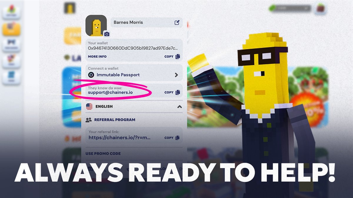 Chainers tweet media