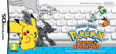 PokeDrakoV's tweet image. Hoy empezamos celebrando los 15 años del lanzamiento japonés de un spin off de #Pokemon que muchos habremos visto, pero pocos hemos jugado, #LearnwithPokémonTypingAdventure.

Era básicamente un juego de escribir de #NintendoDS que venía con teclado, perfecto para la tipografía.
