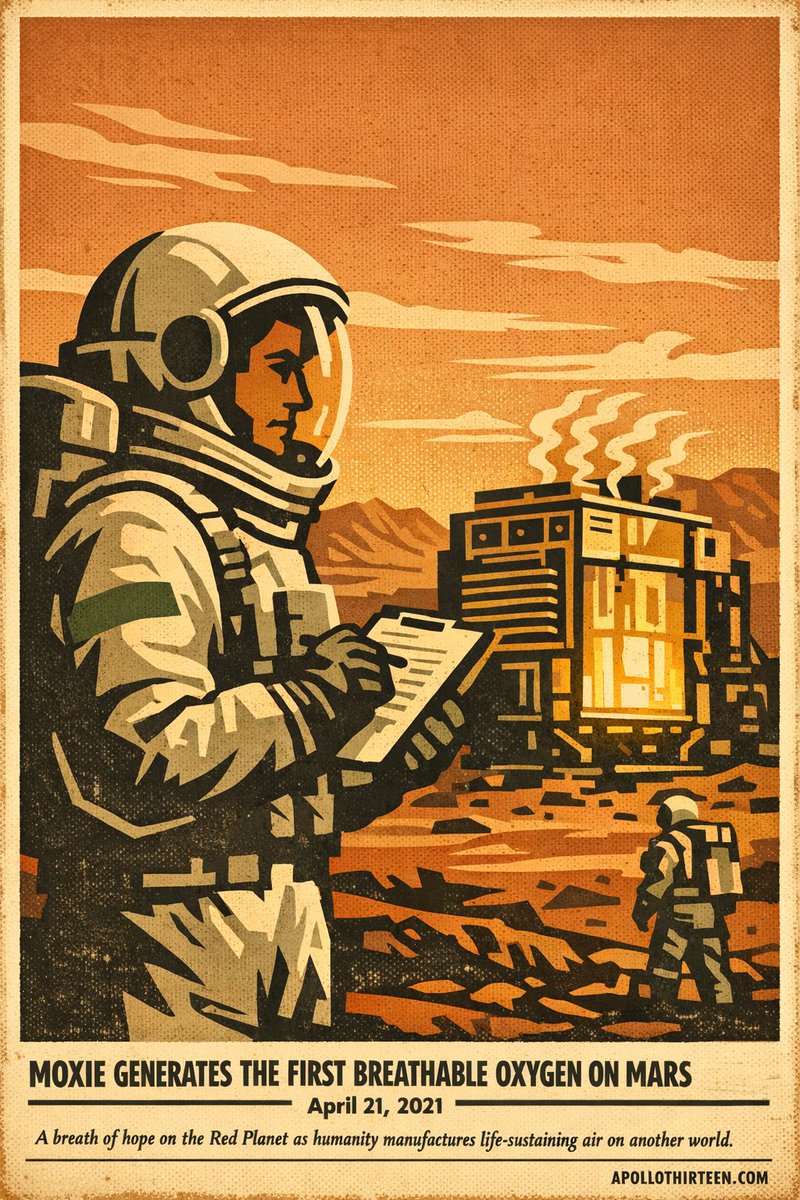 dark_matter_adm's tweet image. Five years after MOXIE produced the first breathable oxygen on Mars, scientists and mission planners explain why this milestone matters for future human exploration. #Space #Mars

apollothirteen.com/article/moxie-…