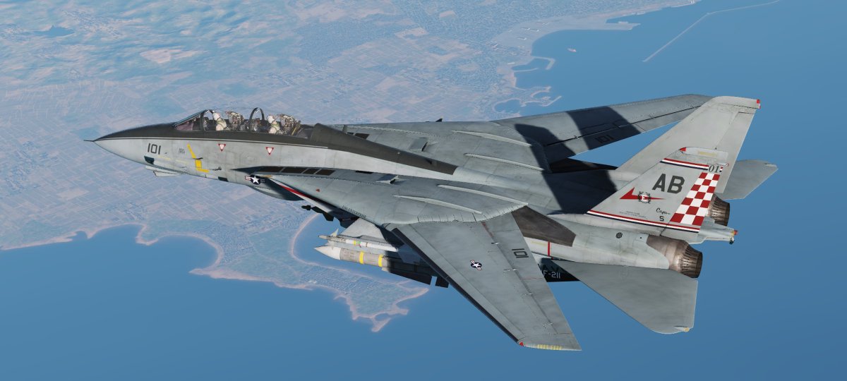 Touma_nomad's tweet image. ちょっと物足りなかったのでTTIシリアに出撃。往復240マイル以上のオペレーション・トロピカル・ウォーターメロンに参加。敵地上車両を4両撃破したのち、空母に帰還したが最後のアプローチで集中力が切れて、操縦ミスで海にドボンした🤣
#DCS #DCS_World #DCSWorld