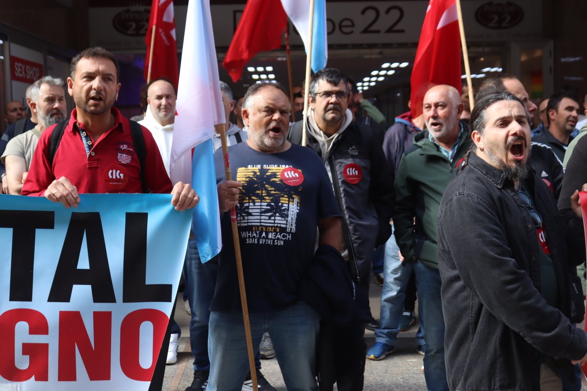 galizaCIG's tweet image. 🛠️Folga no #metal e no comercio do metal da provincia de #Pontevedra ante o intento das patronais de precarizar os convenios

✊A CIG convoca un día de paro o 7 de maio para reclamar melloras que dignifiquen as condicións do persoal

ℹ️ i.gal/fLRTu

#folgadometal