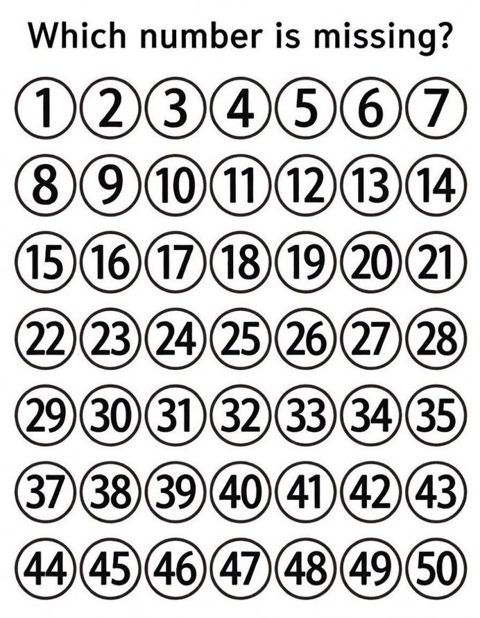 Alicecate27's tweet photo. Nobody is yet to find the number 👀 

What number is missing?  RT

  Correct answer wins $5000

Ends 60 hrs https://t.co/UatcBh3REO