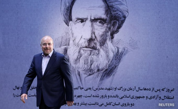 ndtv's tweet photo. Opinion | Iran's Game Of Thrones: Inside The 'Group' That Wants Ghalibaf Gone, And No Deal - By: Naresh Kaushik (@naresh_k) https://t.co/Gl1V8DjQbx https://t.co/fK1zNuJUlR