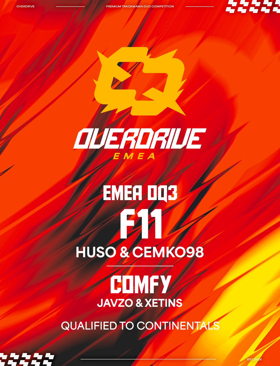 OverDrive_TM's tweet photo. 🔝 #OpenQualifiers 3&4🚨 EMEA https://t.co/0eTtvAn9eT