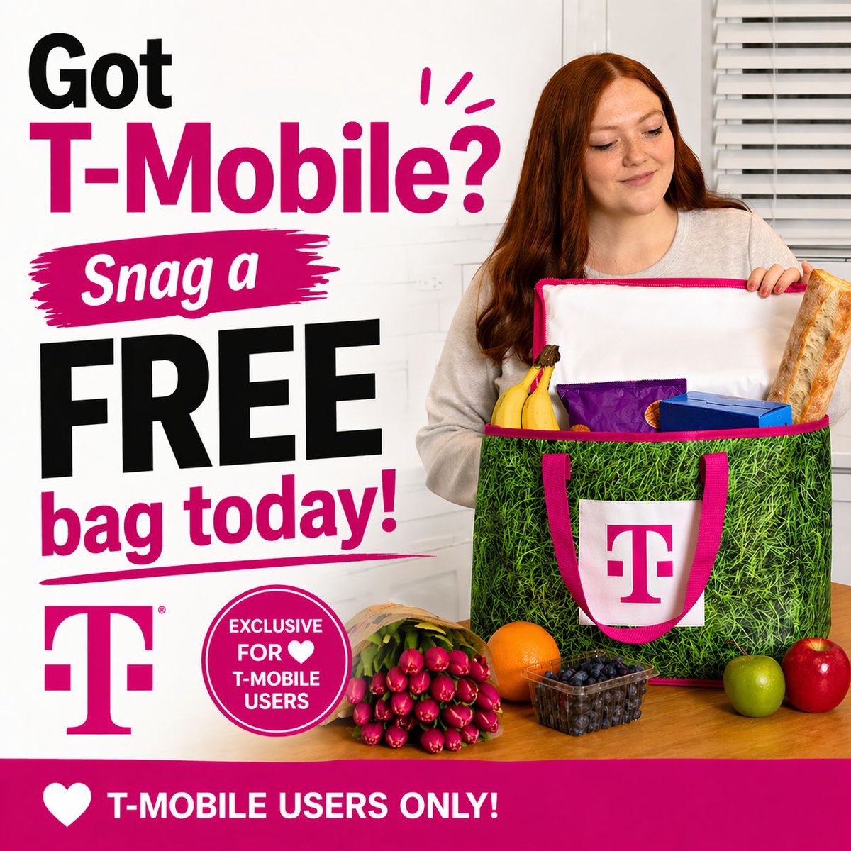 SwagGrabber's tweet image. FREE insulated bag for T-Mobile customers!
Grab a FREE reusable bag. These usually go FAST, so check your app now!

Grab yours before they’re gone 👉 swaggrabber.com/t-mobile-tuesd…

#tmobiletuesdays #freebie #freebag #savemoney #freefinds #dealoftheday #frugalliving #swaggrabber
