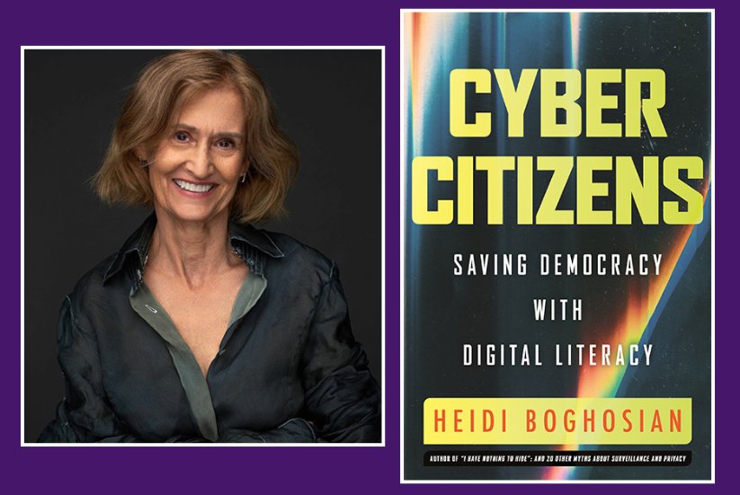 nyswi's tweet photo. How's your digital literacy? Wednesday conversation with Heidi Boghosian, lawyer, radio host, surveillance expert, and author of Cyber Citizens: Saving Democracy with Digital Literacy.
4:30 p.m. Wednesday, April 22, at @ualbany
https://t.co/ZDz1joLzi6
@PaulGrondahl @UAlbanyCEHC https://t.co/FC44zyMpd3