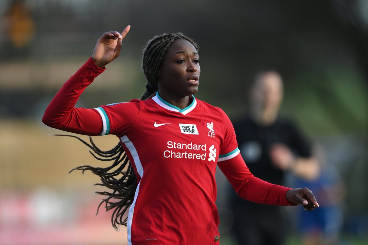thesoccerdemic's tweet image. #OnThisDay in 2019 Rinsola Babajide scored her 1️⃣st Women's Super League hat-trick🙌🏾
⚽️Strikes for #Liverpool vs #BristolCity led to a 5-2 win at Prenton Park✨️
🌍The #SuperFalcons striker followed N.Parris as the 2️⃣nd Black footballer to hat-trick in the WSL✨️🇳🇬 #BarclaysWSL