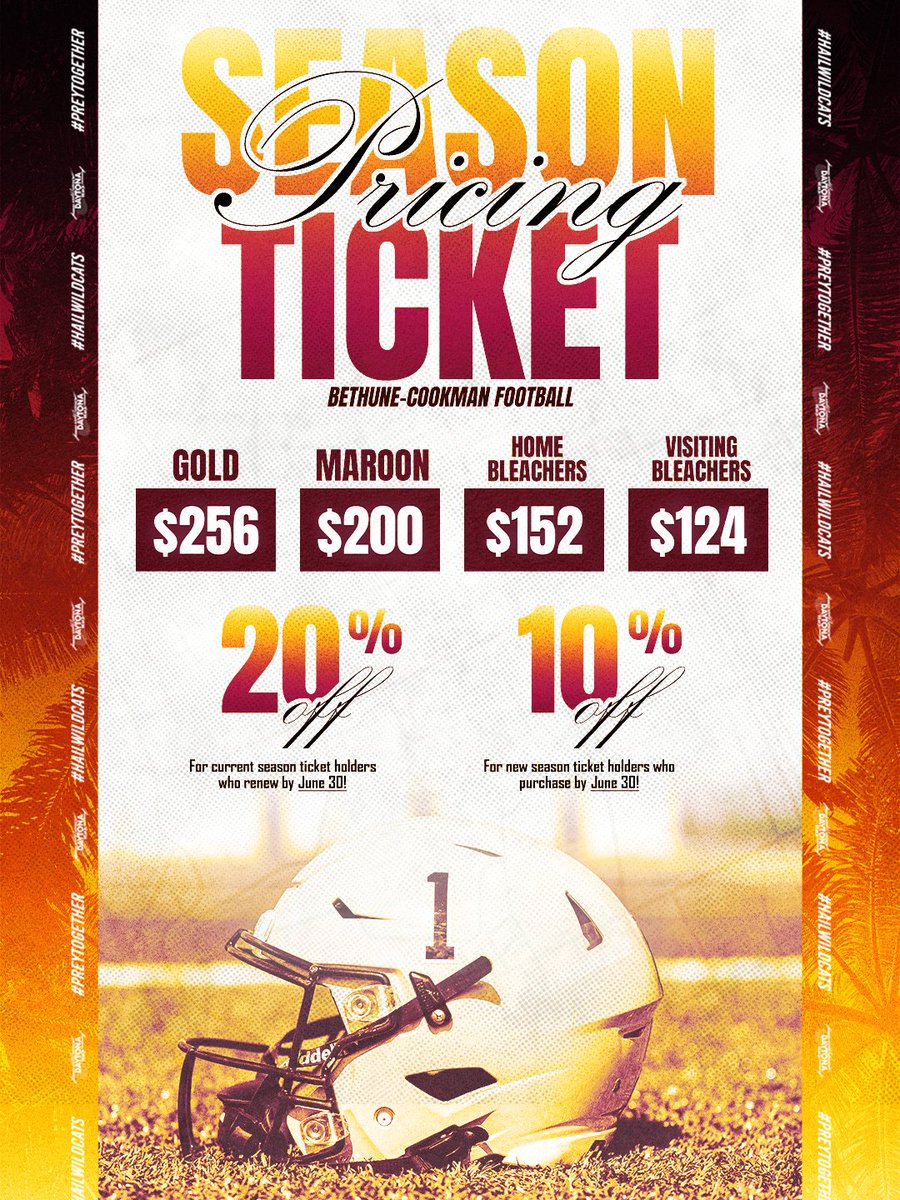 ๐ Bethune-Cookman Football tweet media