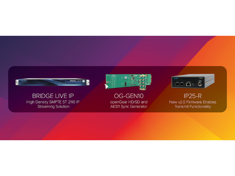 AVNationTV's tweet image. AJA Debuts SMPTE ST 2110 and openGear Solutions Ahead of NAB 2026. avnation.tv/2026/04/21/aja… #AVTweeps #NAB2026 @AJAVideo