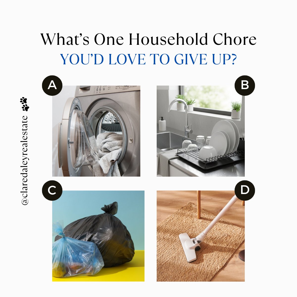 claredaleyhome's tweet image. We all have that one chore we can’t stand 😅

If you could ditch one forever, what would it be?
Share below or drop your best time-saving cleaning tip! 🏡✨

Clare Daley | 905.922.2431

#buyahomegiveahome #cleaninghacks #homeorganization #householdchores