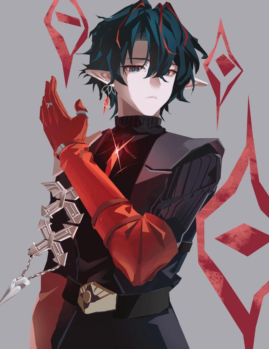 IvePlayedThat's tweet image. Red gloves.（Cr.人下力元）

#Camus #ArknightsEndfield #Endfield #エンドフィールド #명일방주엔드필드
