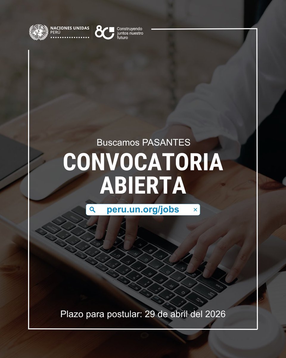 Naciones Unidas Perú tweet media