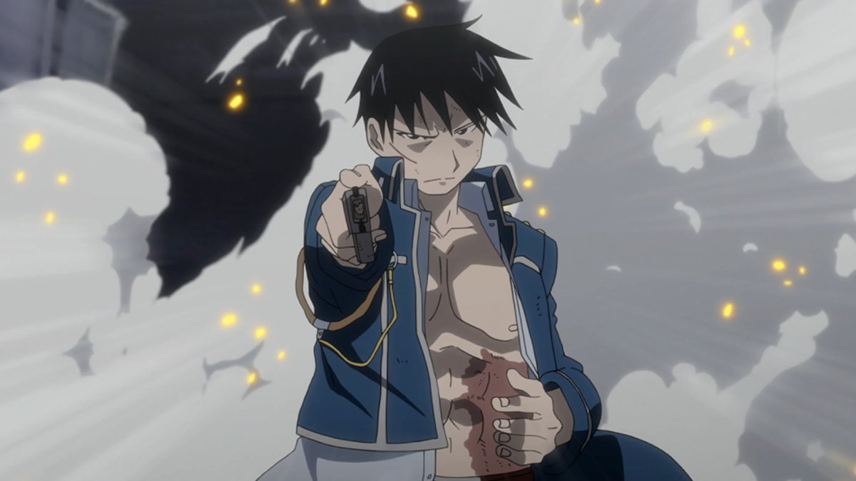 shirtlessanime's tweet image. Roy Mustang

Fullmetal Alchemist: Brotherhood ep 19

the one who started it all for me...
#fullmetalalchemist #fma #roymustang #鋼の錬金術師 #ロイマスタング #anime