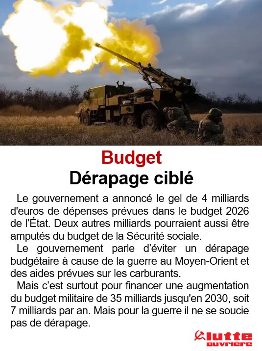StephPellegrini's tweet image. #Budget pour financer la course à la #guerre
